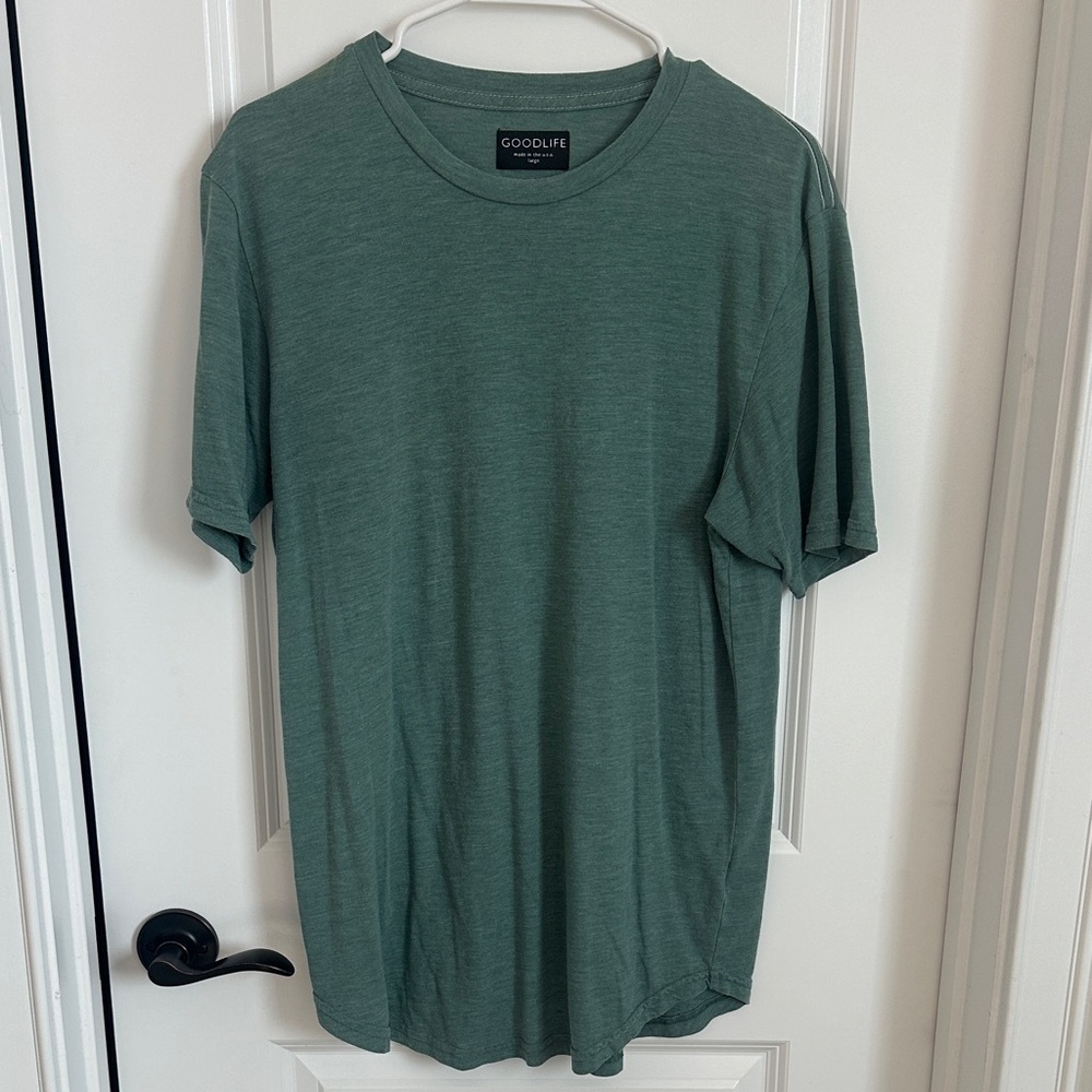 Goodlife Men's Short Sleeve Tee in Forest Green